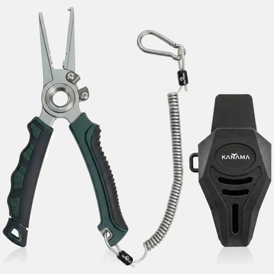 Kanama High‑Strength Rust‑Resistant Fishing Pliers  – 100% Saltwater Rustproof
