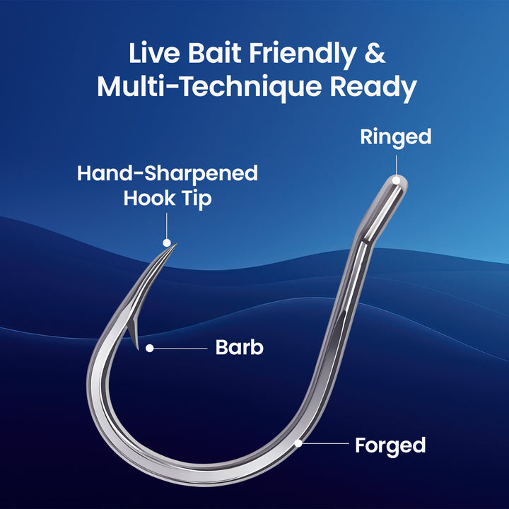 Kanama 5X Strong Fishing Hooks