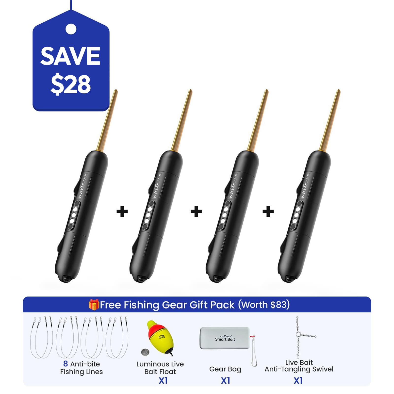 フルセット KANAMA Smart Bait mini カナマ スマートベイト Kanama ソニックモーション搭載スマートベイト | キャッチ率63%アップ