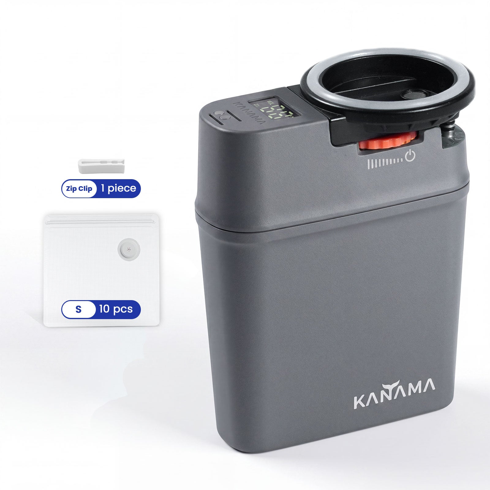 Kanama® VersaPump: 2-in-1 防水エアレーター & 真空シーラー