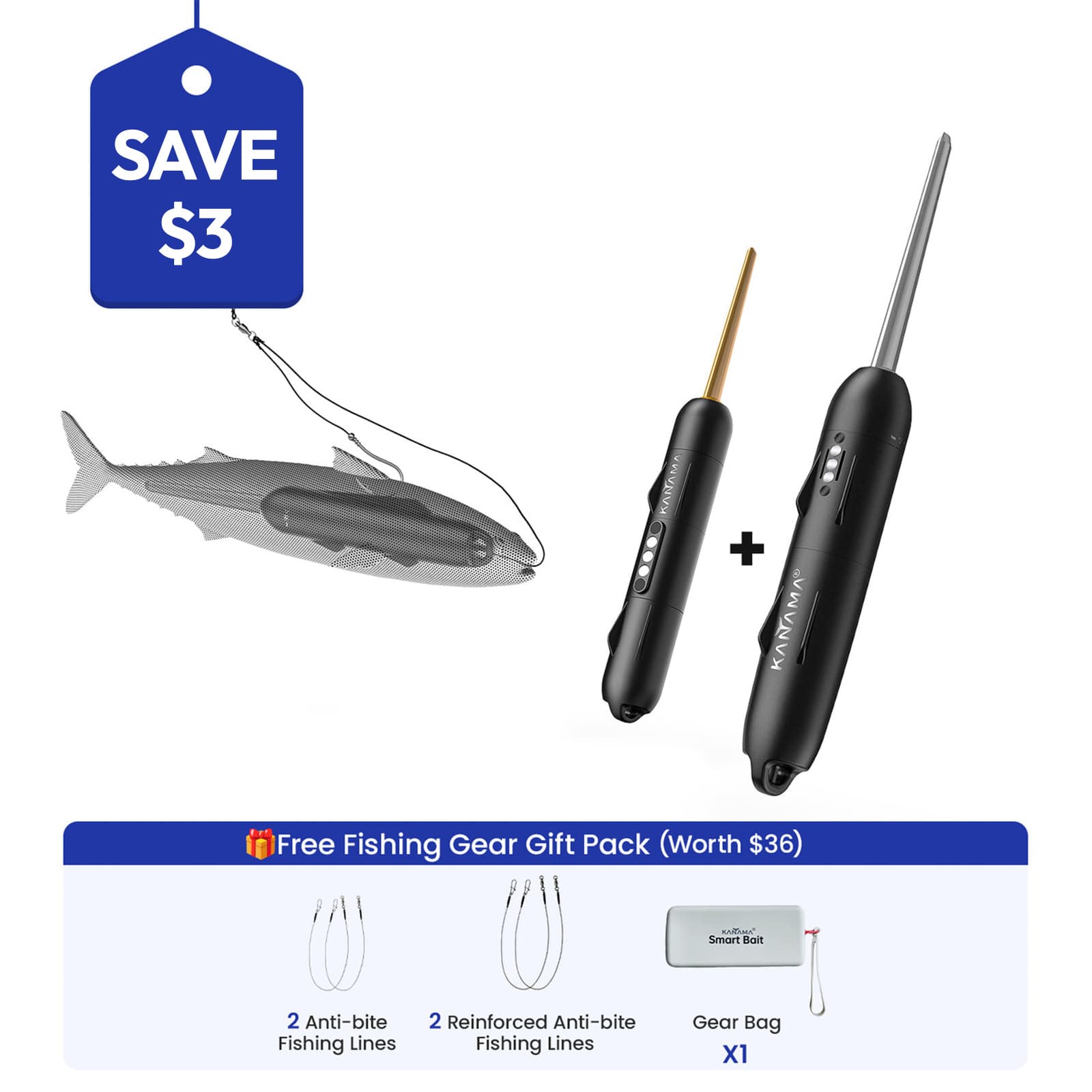 KANAMAスマートベイトミニ、 Kanama スマートベイト Mini | 大漁を狙うスマートな釣りルアー