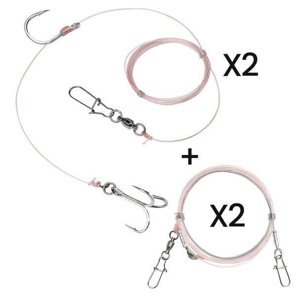 Kanama Anti-Lost Twin-Line Rig for Smart Bait