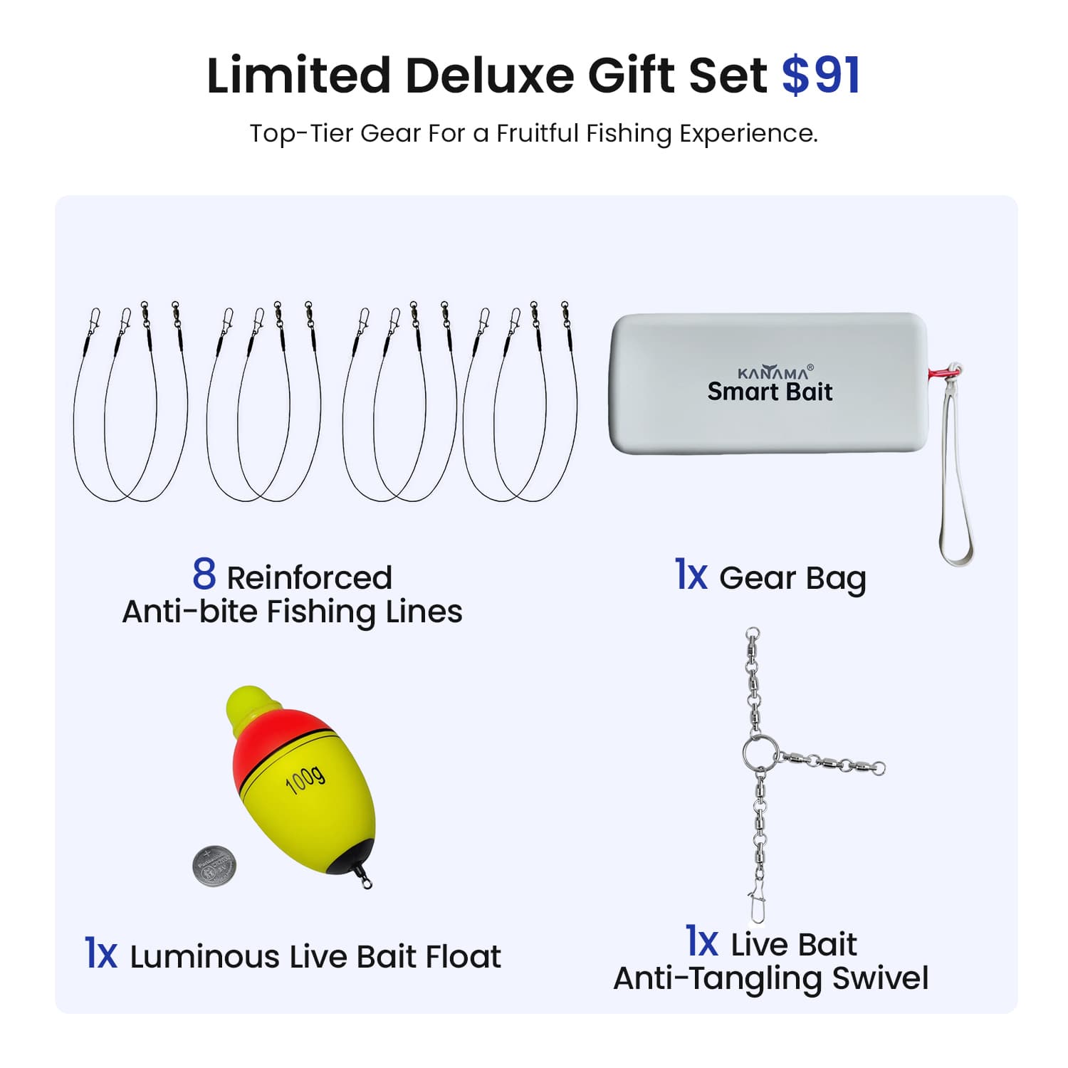 Kanama ソニックモーション搭載スマートベイト | キャッチ率63