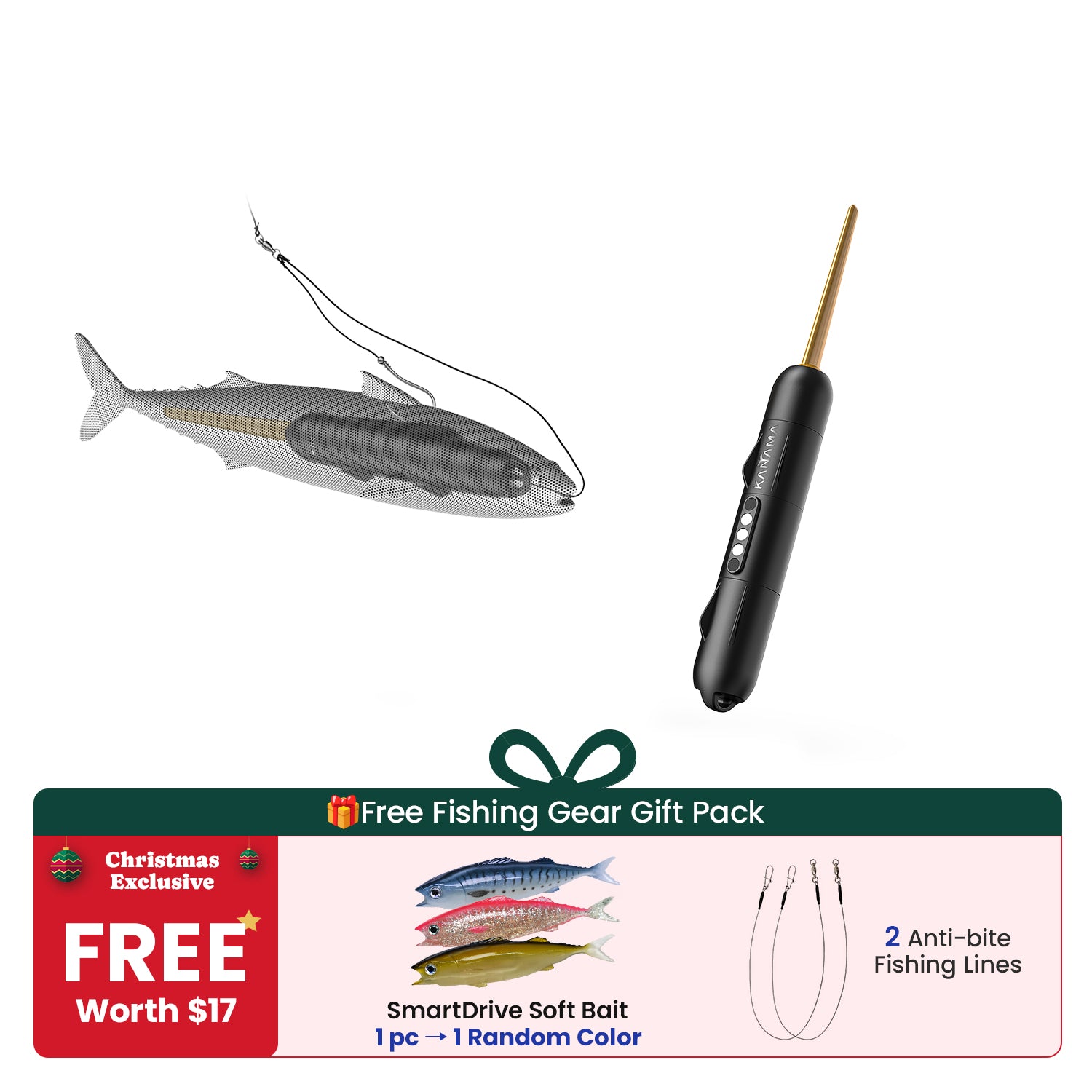 Kanama Smart Bait Mini | Smart Fishing Lure for Big Catches
