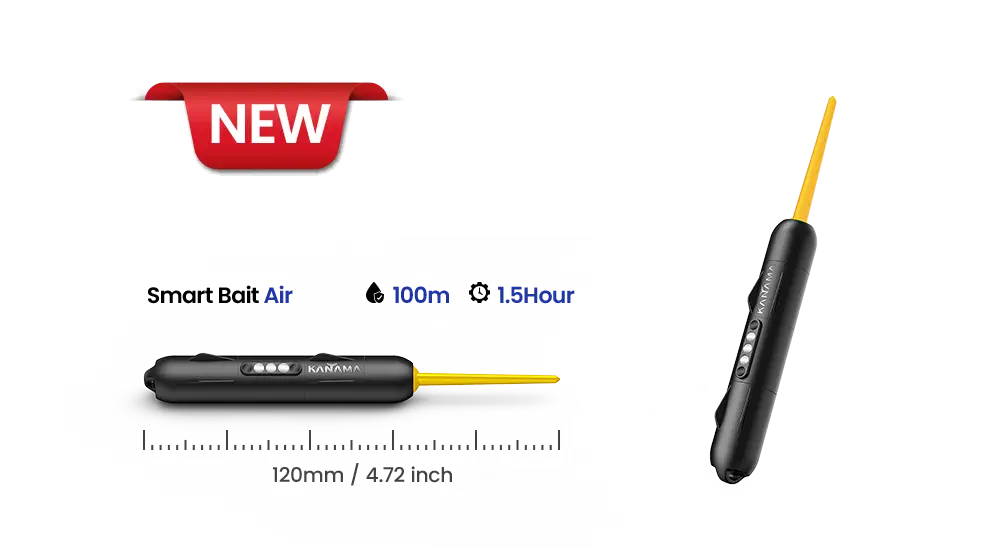 Kanama スマートベイト – 生きた餌に代わる電子ロボットルアー