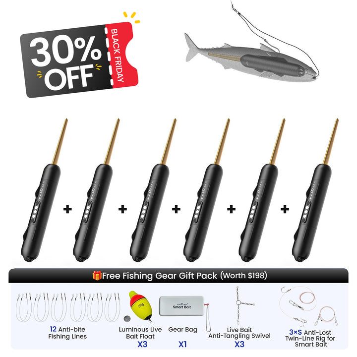 6 Smart Baits + Full Matching Accessories