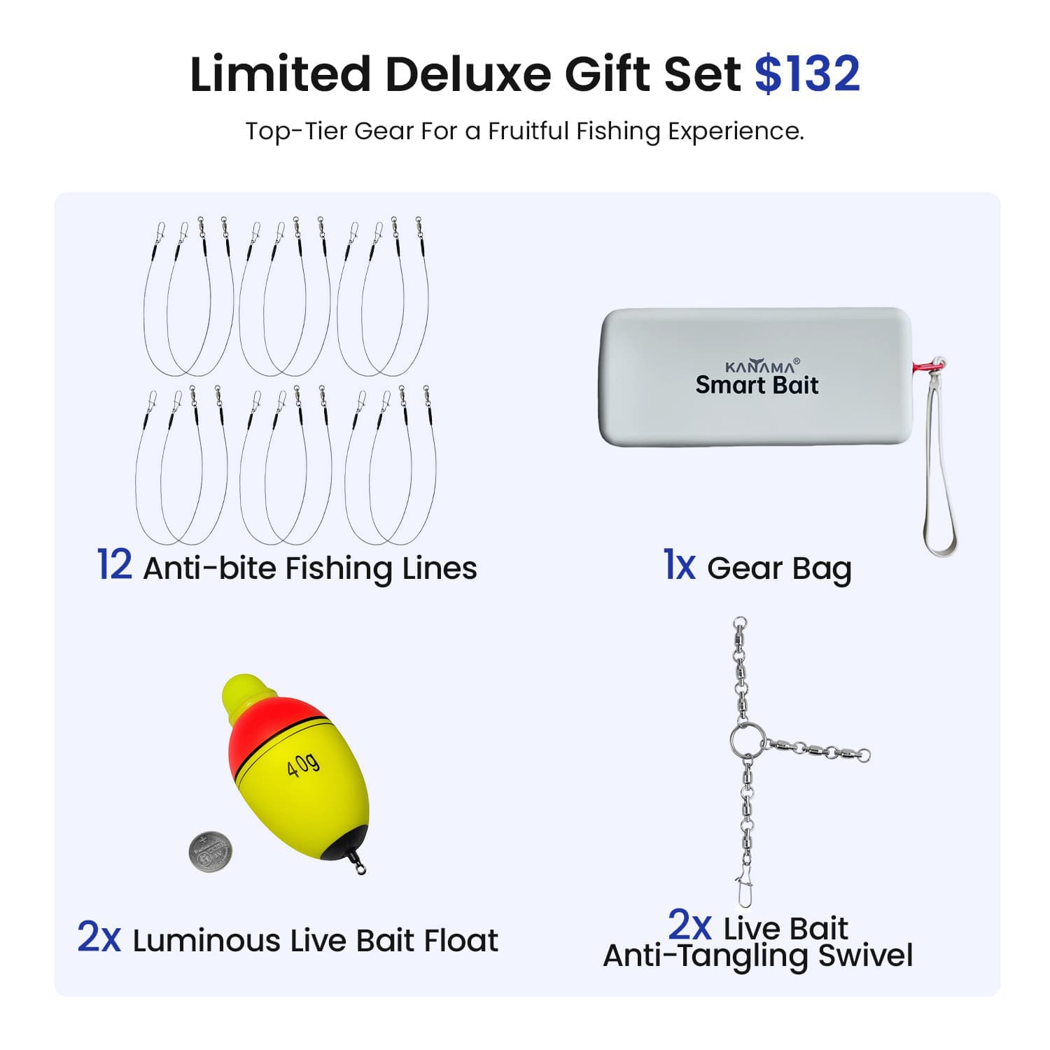 KANAMA Smart Bait Mini ルアー Smart Fishing Lure for Big Catches | Kanama Bait Mini