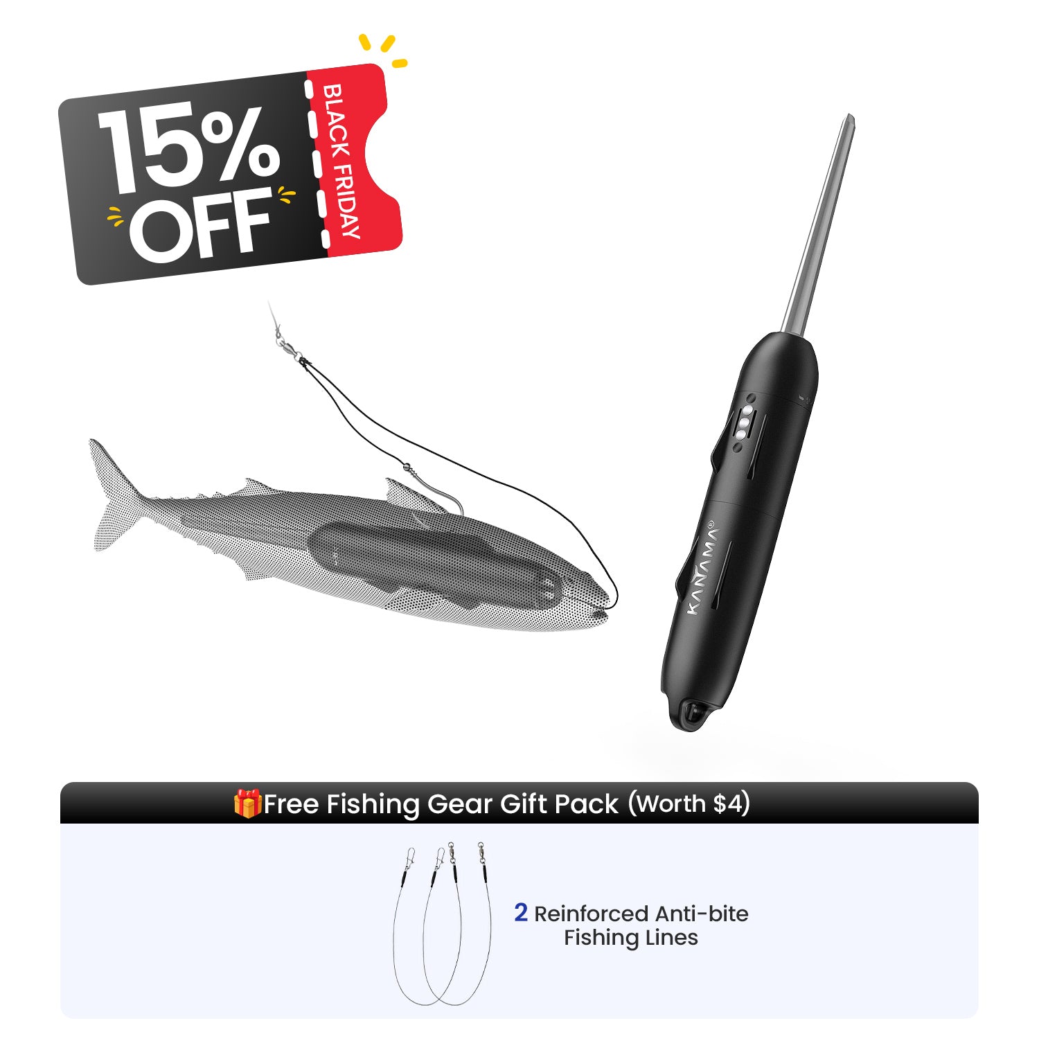 Kanama バンドルスマートベイト Pro+Mini+ProX