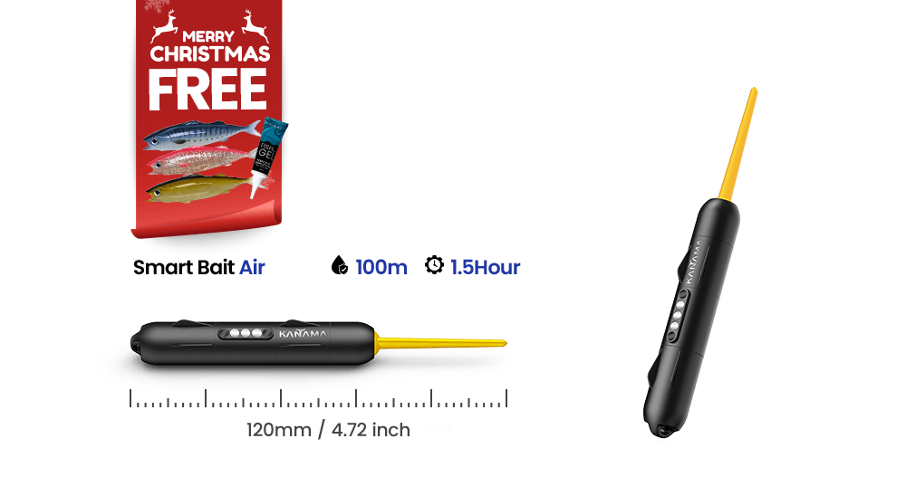 Leurre Robotique Smart Bait Pro X - Réanime Les Appâts Morts, étanche 500m, Pour Pêche Mer Et Eau Douce - 1