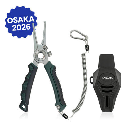 Kanama High‑Strength Rust‑Resistant Fishing Pliers – 100% Saltwater Rustproof