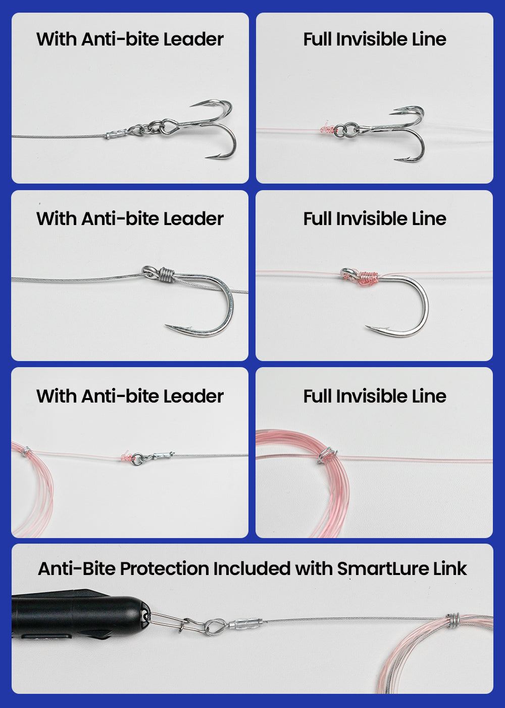 Kanama Anti-Lost Twin-Line Rig for Smart Bait Kanama Anti-Lost Twin-Line Rig for Smart Bait