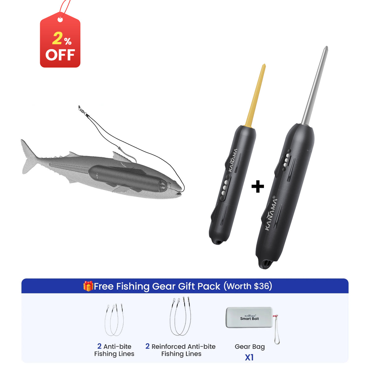 Kanama® Smart Bait Multi-Pack Bundle (Air, MiniX, Pro, ProX)