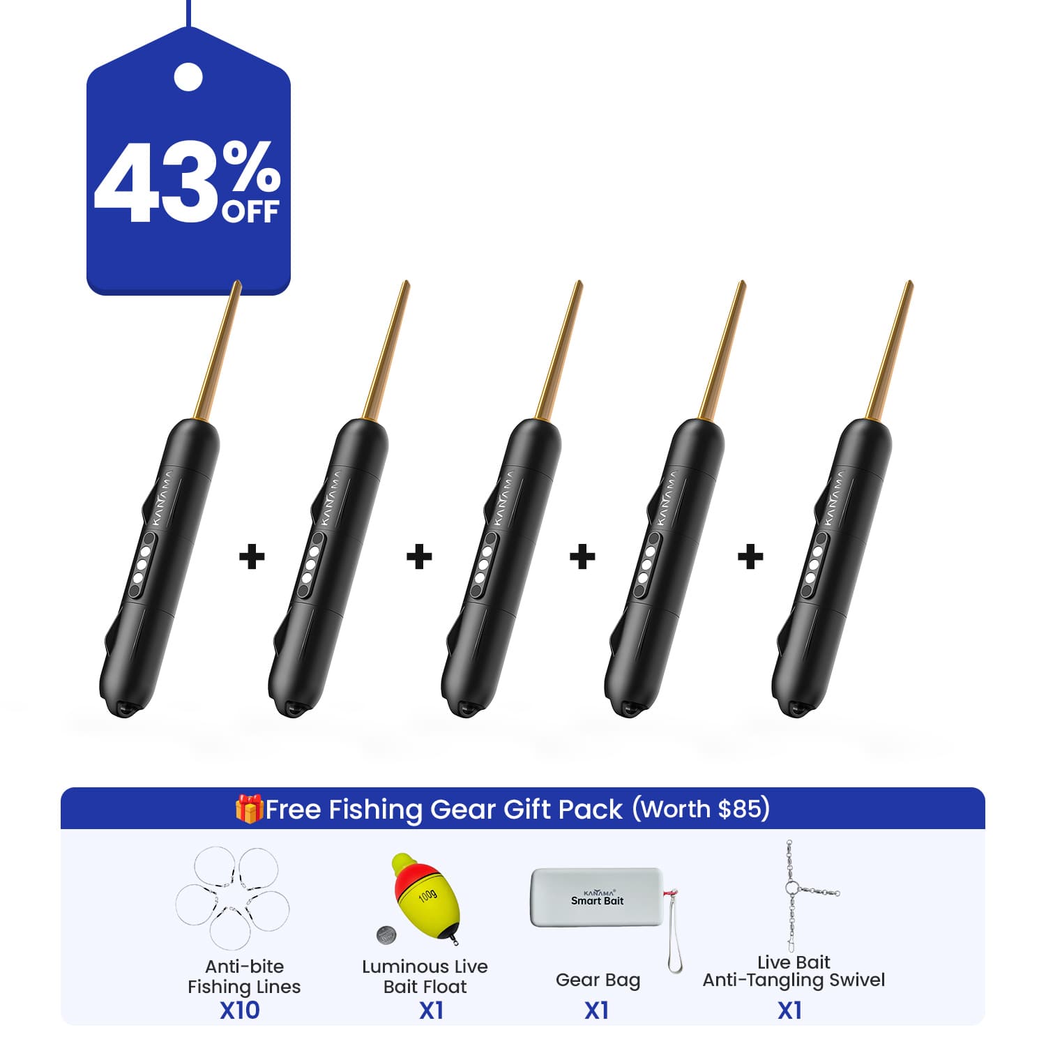 フルセット KANAMA Smart Bait mini カナマ スマートベイト