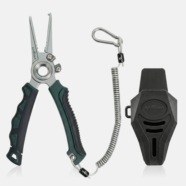 Kanama High‑Strength Rust‑Resistant Fishing Pliers  – 100% Saltwater Rustproof