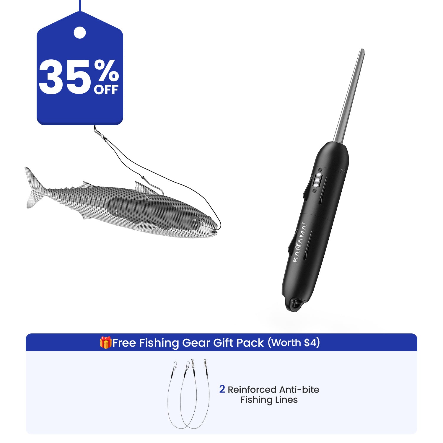 Kanama Smart Bait with Sonic Motion | Boost Catch Rate 63%